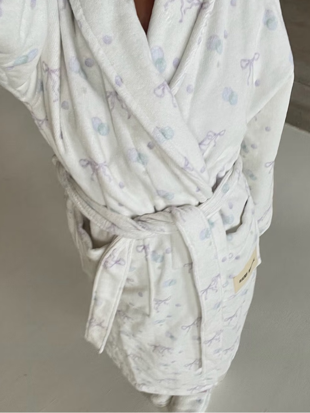 Djerf Avenue Bubble Bliss Terry Robe – Size M/L – Like New